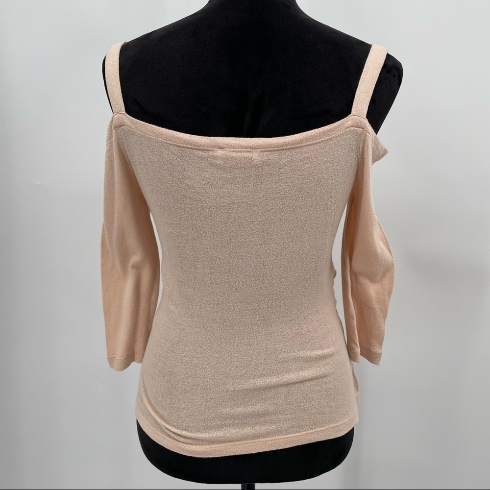Pink Cold Shoulder Top - Picture 7 of 8